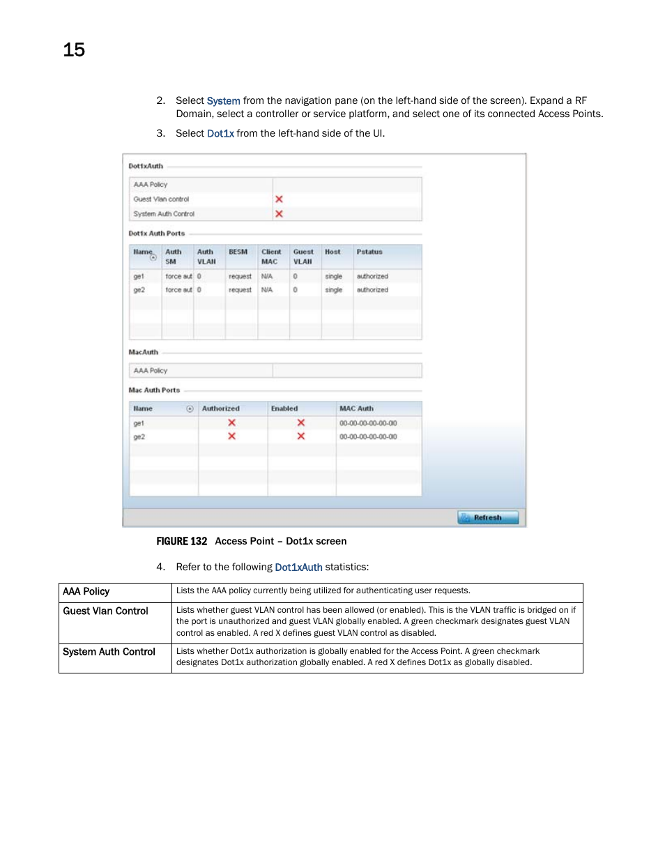 Brocade Mobility RFS Controller System Reference Guide (Supporting software release 5.5.0.0 and later) User Manual | Page 944 / 1017