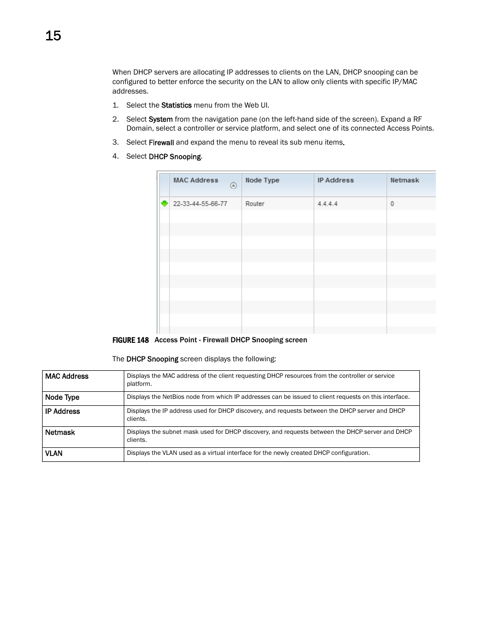 Brocade Mobility RFS Controller System Reference Guide (Supporting software release 5.5.0.0 and later) User Manual | Page 964 / 1017