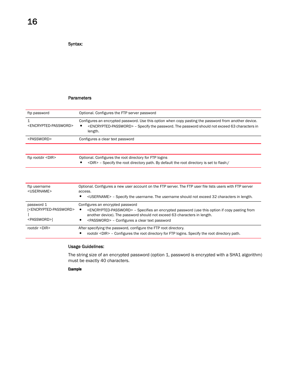 Brocade Mobility RFS Controller CLI Reference Guide (Supporting software release 5.5.0.0 and later) User Manual | Page 1029 / 1355