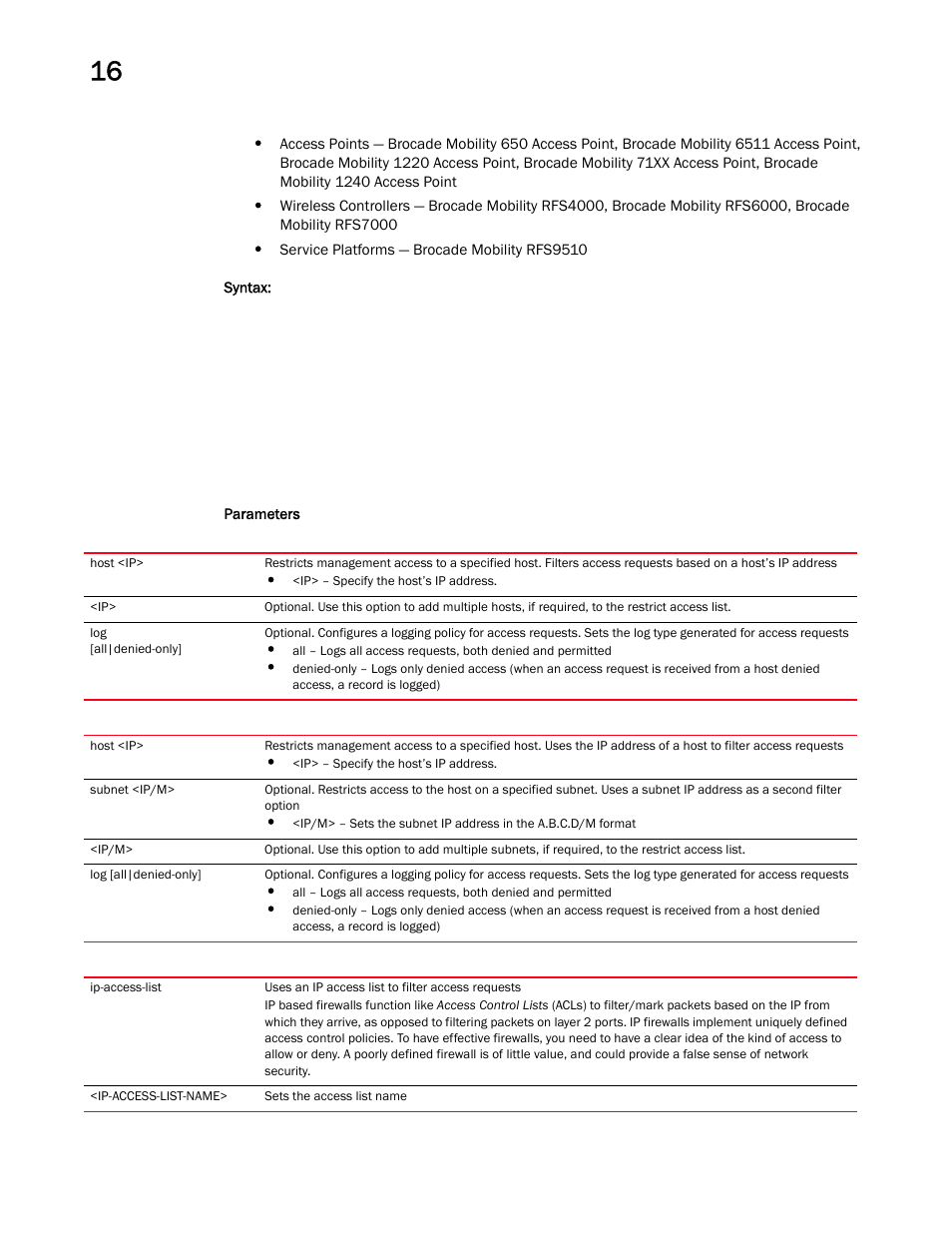 Brocade Mobility RFS Controller CLI Reference Guide (Supporting software release 5.5.0.0 and later) User Manual | Page 1037 / 1355