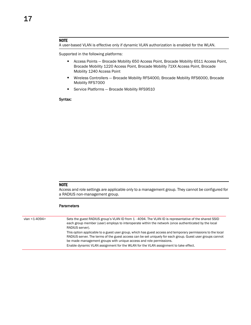 Brocade Mobility RFS Controller CLI Reference Guide (Supporting software release 5.5.0.0 and later) User Manual | Page 1051 / 1355