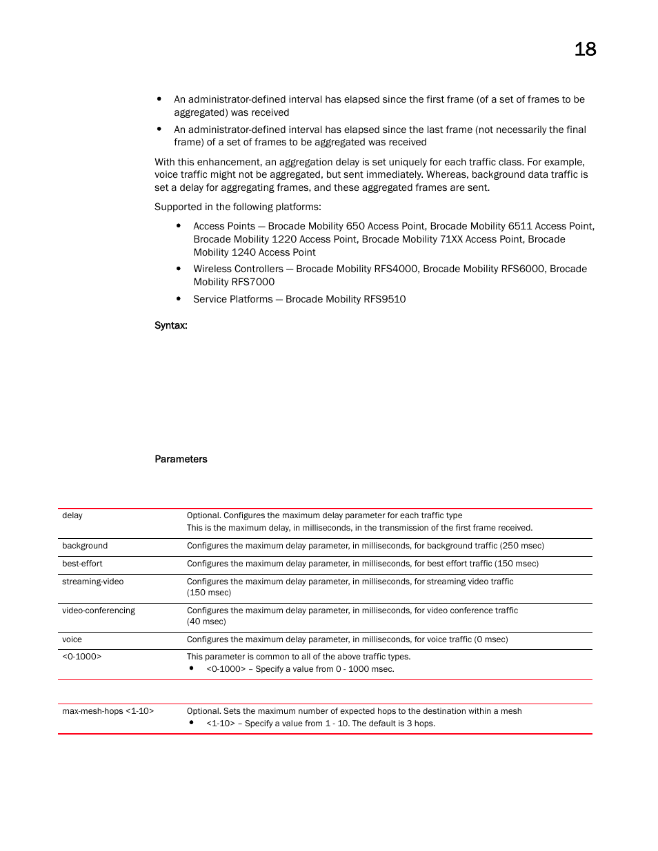 Brocade Mobility RFS Controller CLI Reference Guide (Supporting software release 5.5.0.0 and later) User Manual | Page 1089 / 1355