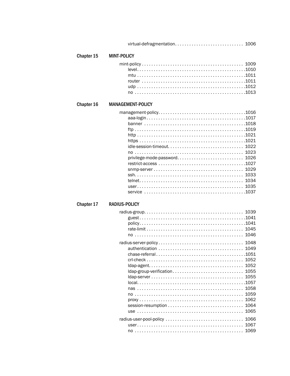 Brocade Mobility RFS Controller CLI Reference Guide (Supporting software release 5.5.0.0 and later) User Manual | Page 11 / 1355