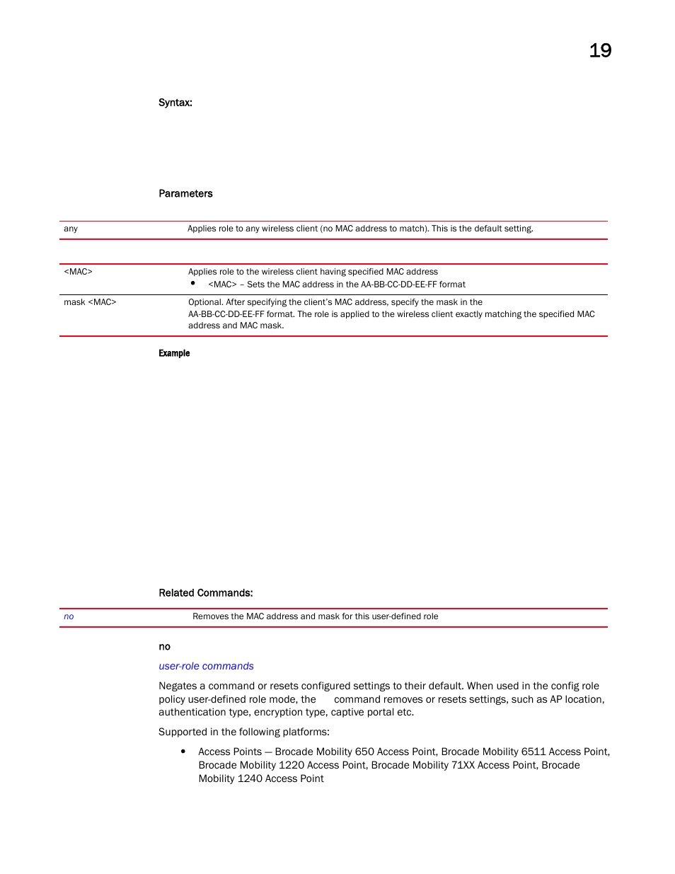 Brocade Mobility RFS Controller CLI Reference Guide (Supporting software release 5.5.0.0 and later) User Manual | Page 1123 / 1355