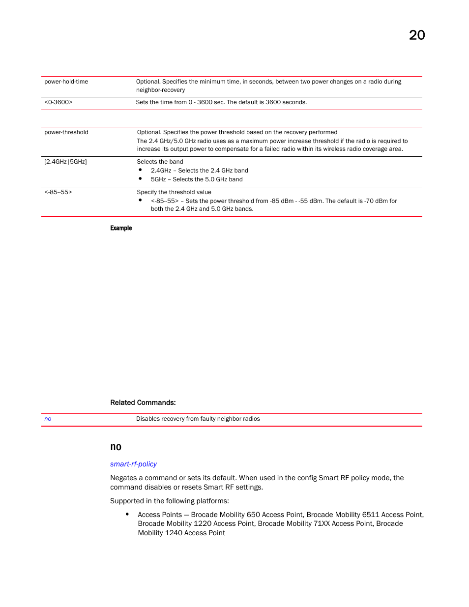 Brocade Mobility RFS Controller CLI Reference Guide (Supporting software release 5.5.0.0 and later) User Manual | Page 1145 / 1355