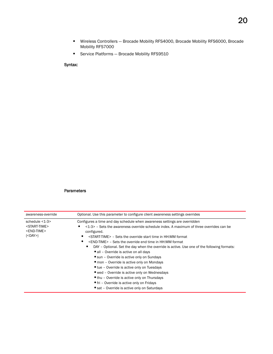 Brocade Mobility RFS Controller CLI Reference Guide (Supporting software release 5.5.0.0 and later) User Manual | Page 1149 / 1355