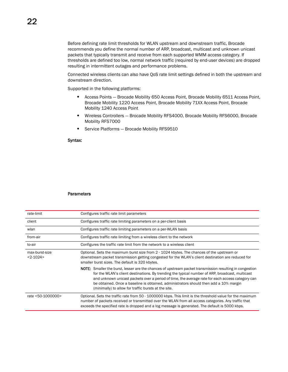 Brocade Mobility RFS Controller CLI Reference Guide (Supporting software release 5.5.0.0 and later) User Manual | Page 1190 / 1355