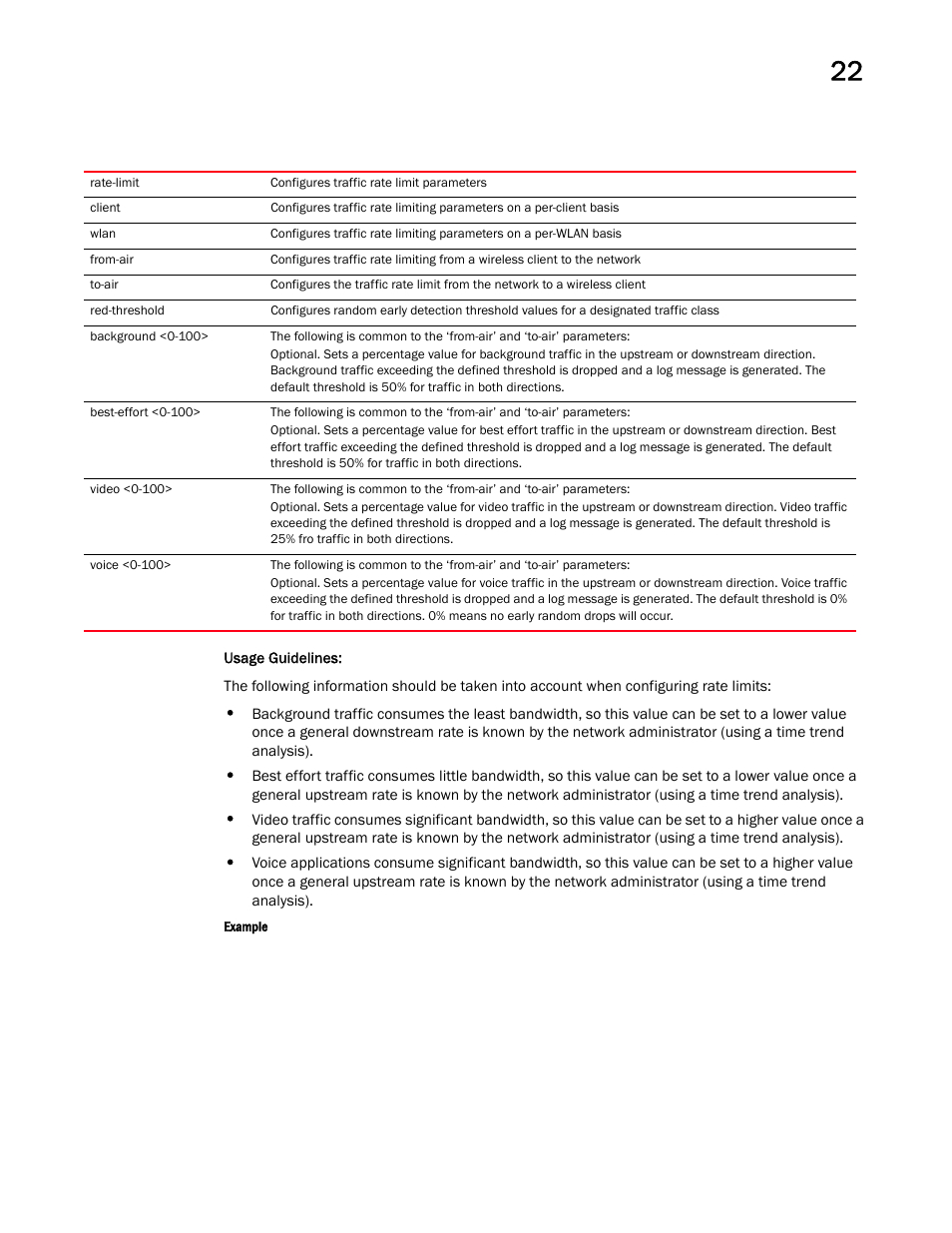 Brocade Mobility RFS Controller CLI Reference Guide (Supporting software release 5.5.0.0 and later) User Manual | Page 1191 / 1355