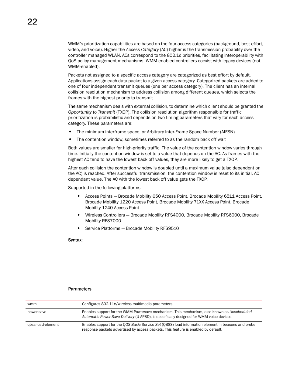 Brocade Mobility RFS Controller CLI Reference Guide (Supporting software release 5.5.0.0 and later) User Manual | Page 1194 / 1355