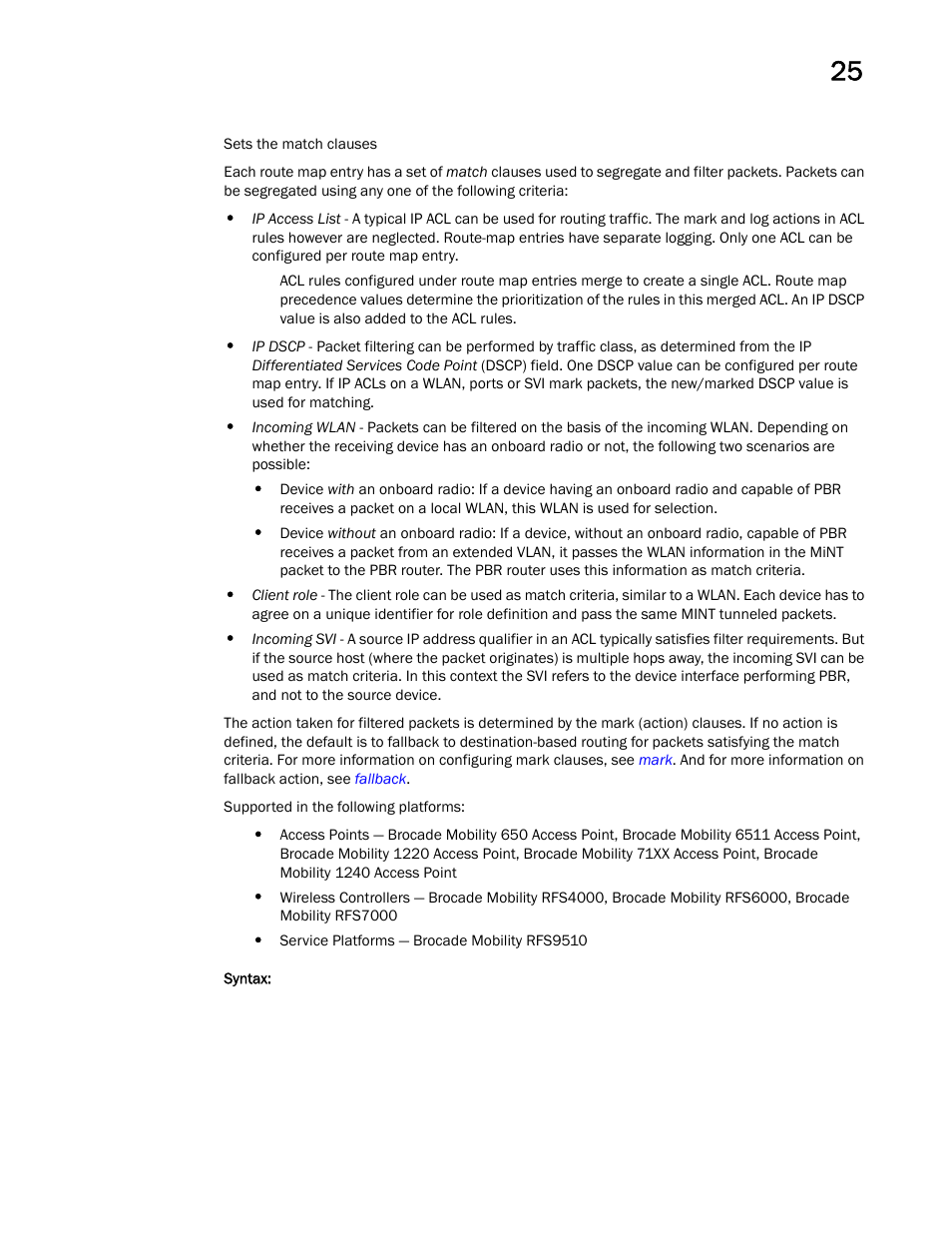 Brocade Mobility RFS Controller CLI Reference Guide (Supporting software release 5.5.0.0 and later) User Manual | Page 1257 / 1355