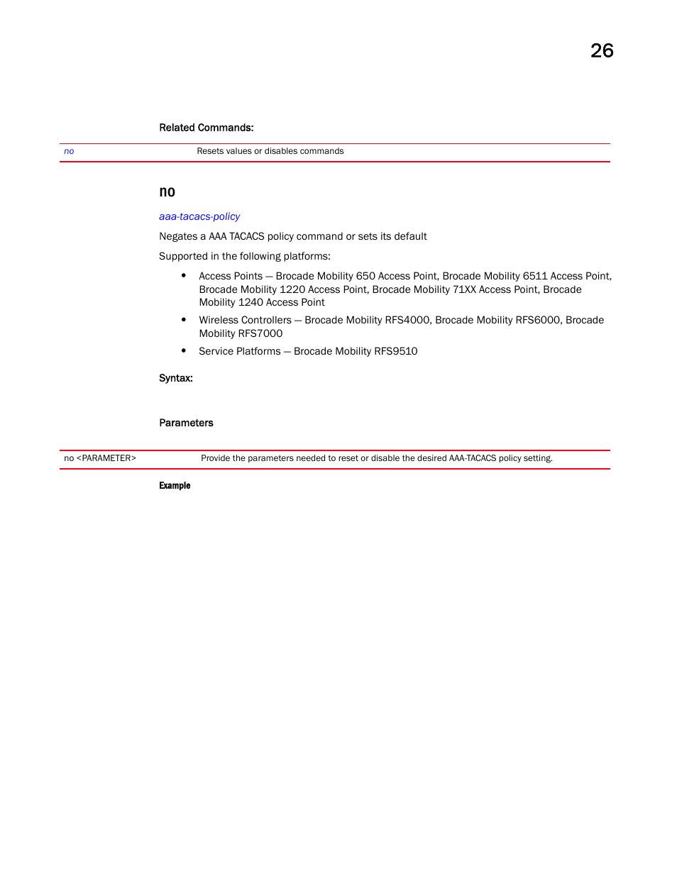 Brocade Mobility RFS Controller CLI Reference Guide (Supporting software release 5.5.0.0 and later) User Manual | Page 1271 / 1355