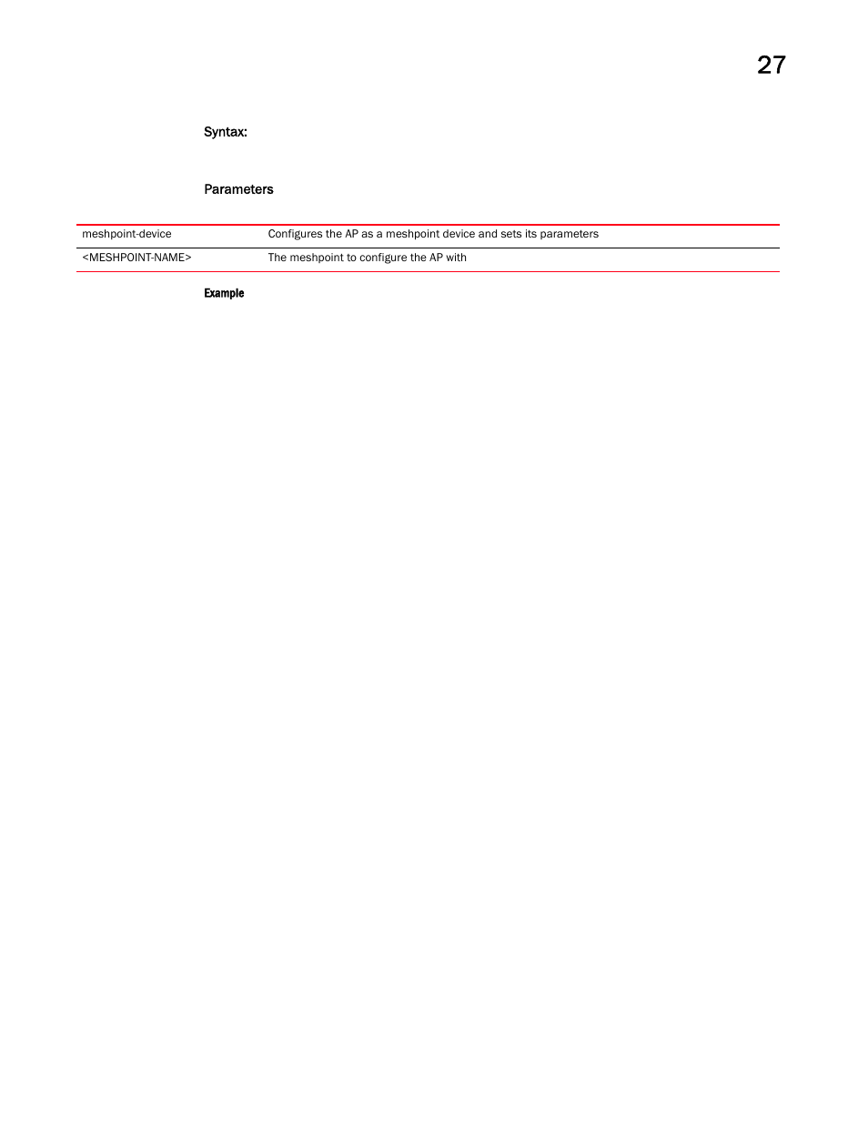 Brocade Mobility RFS Controller CLI Reference Guide (Supporting software release 5.5.0.0 and later) User Manual | Page 1299 / 1355