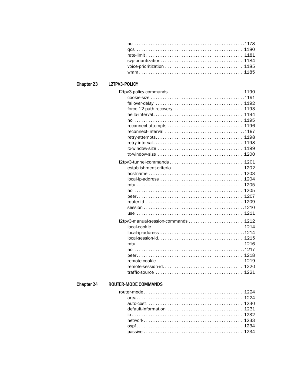 Brocade Mobility RFS Controller CLI Reference Guide (Supporting software release 5.5.0.0 and later) User Manual | Page 13 / 1355