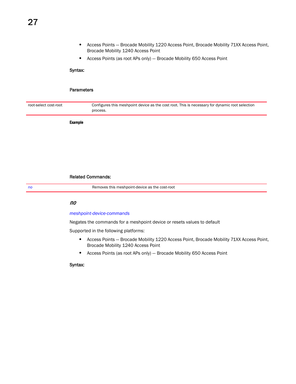 Brocade Mobility RFS Controller CLI Reference Guide (Supporting software release 5.5.0.0 and later) User Manual | Page 1310 / 1355