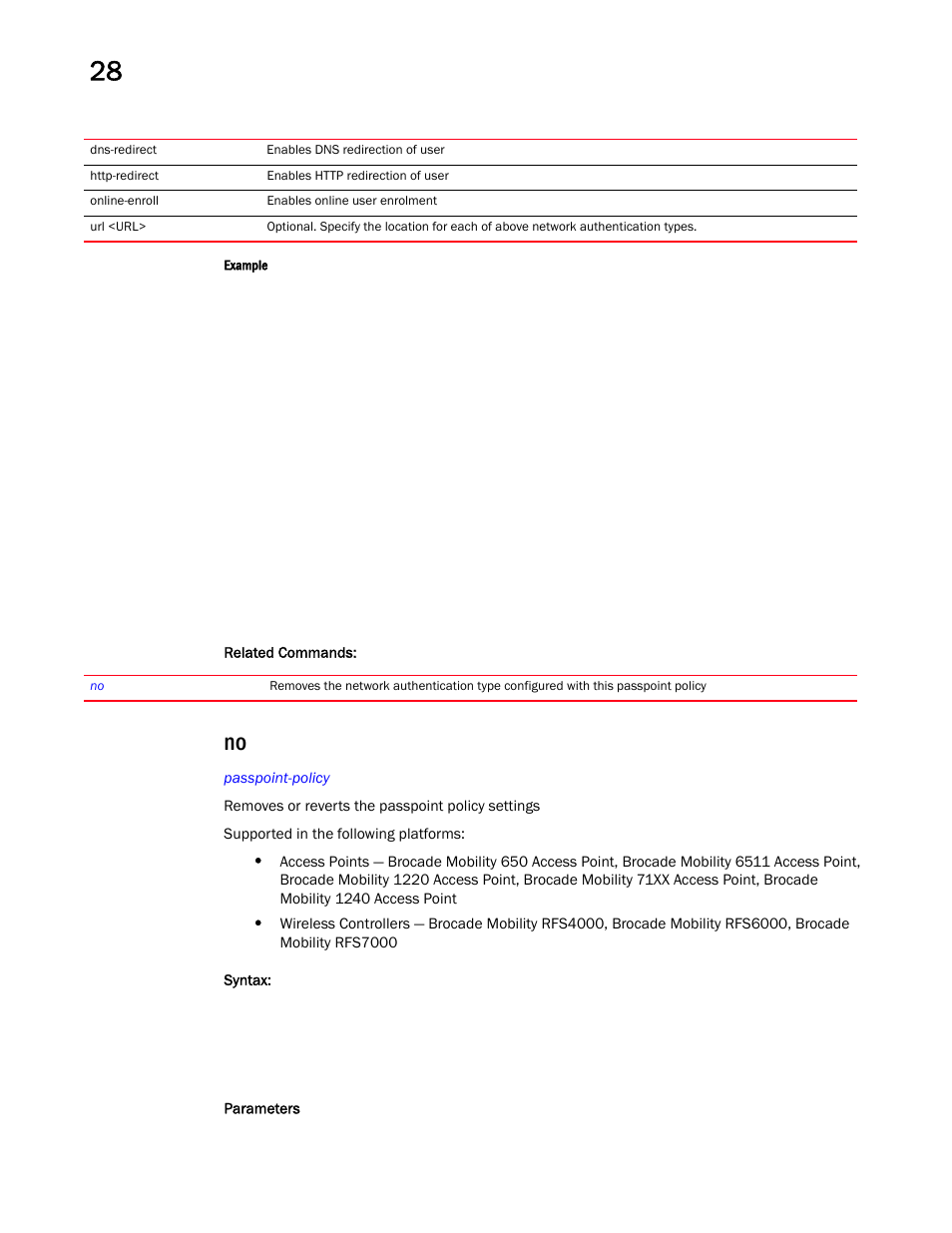 Brocade Mobility RFS Controller CLI Reference Guide (Supporting software release 5.5.0.0 and later) User Manual | Page 1326 / 1355