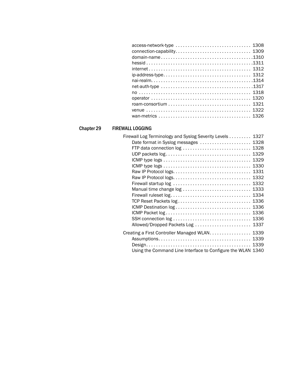 Brocade Mobility RFS Controller CLI Reference Guide (Supporting software release 5.5.0.0 and later) User Manual | Page 15 / 1355