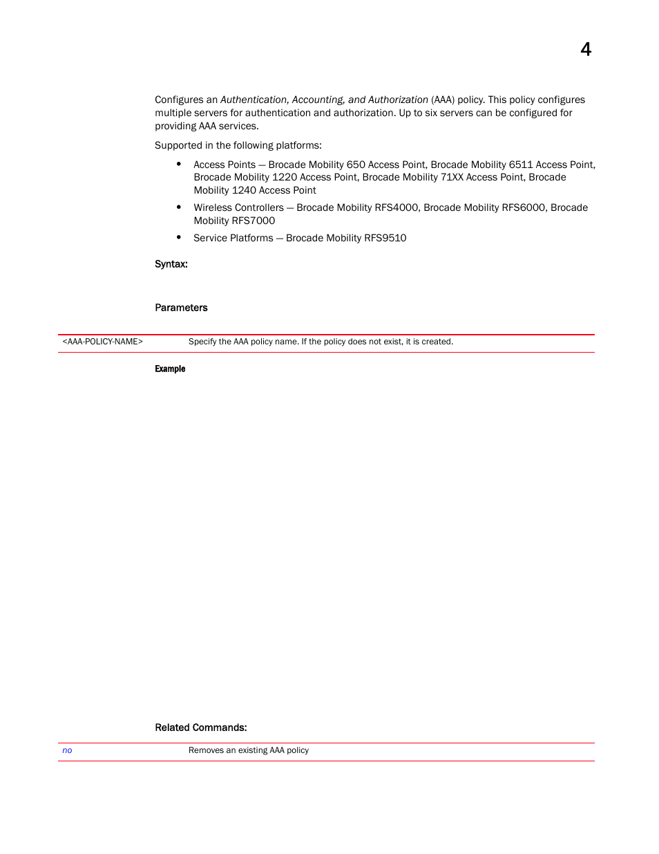 Brocade Mobility RFS Controller CLI Reference Guide (Supporting software release 5.5.0.0 and later) User Manual | Page 175 / 1355
