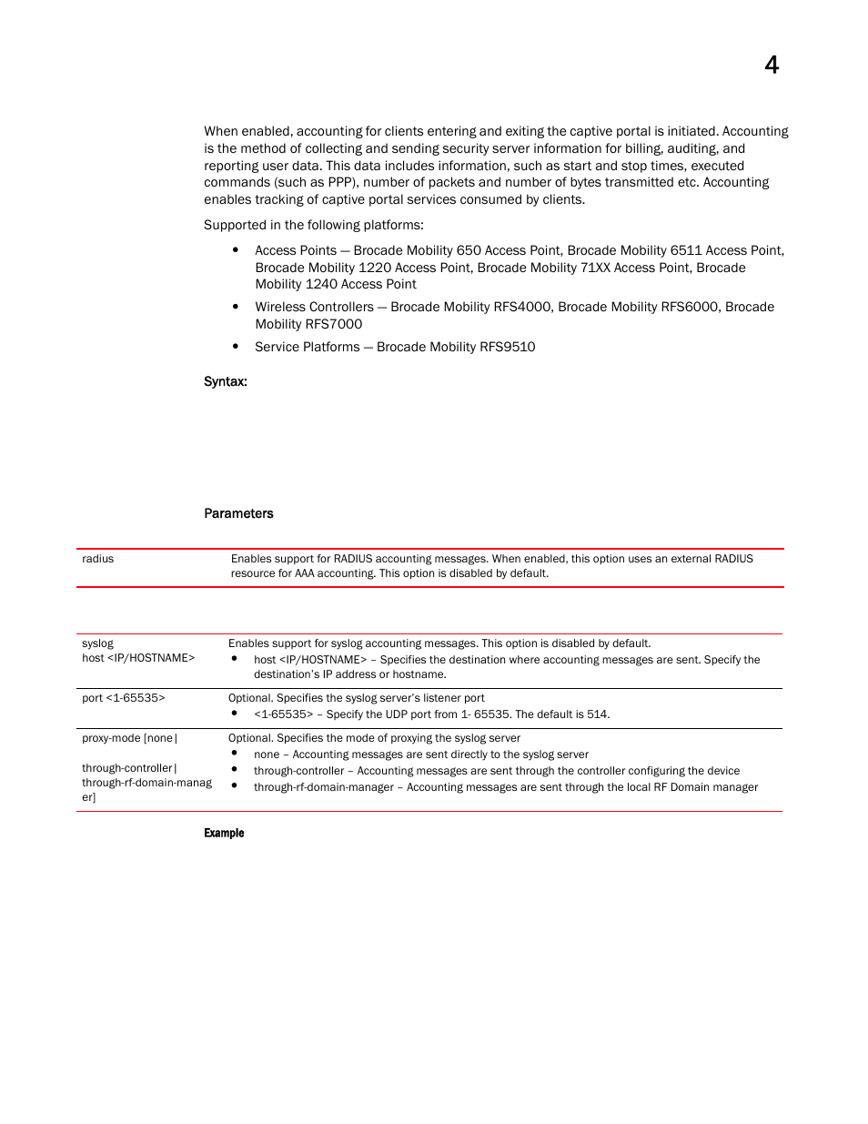 Brocade Mobility RFS Controller CLI Reference Guide (Supporting software release 5.5.0.0 and later) User Manual | Page 197 / 1355