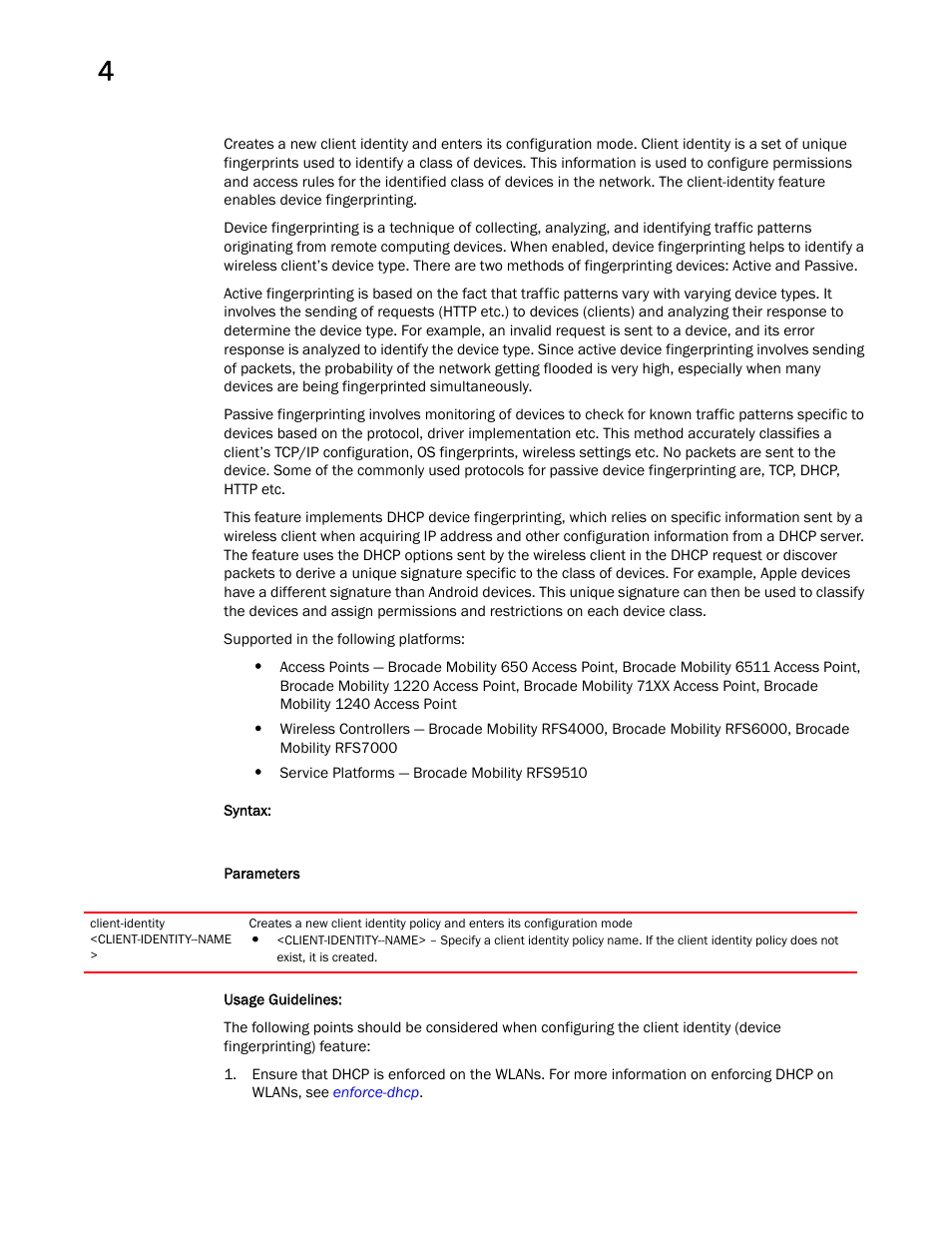 Brocade Mobility RFS Controller CLI Reference Guide (Supporting software release 5.5.0.0 and later) User Manual | Page 220 / 1355