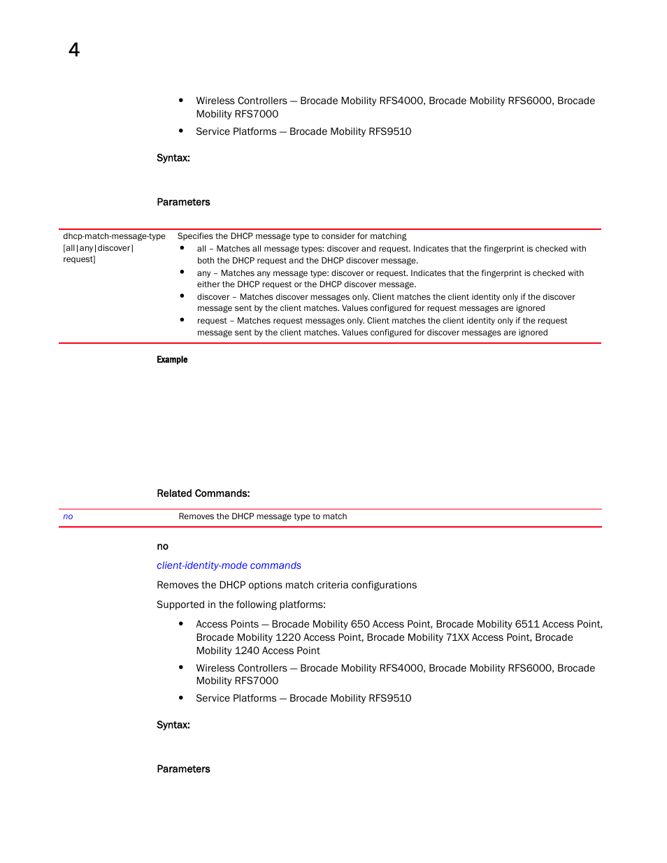 Brocade Mobility RFS Controller CLI Reference Guide (Supporting software release 5.5.0.0 and later) User Manual | Page 224 / 1355