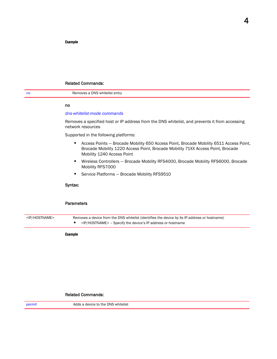 Brocade Mobility RFS Controller CLI Reference Guide (Supporting software release 5.5.0.0 and later) User Manual | Page 249 / 1355