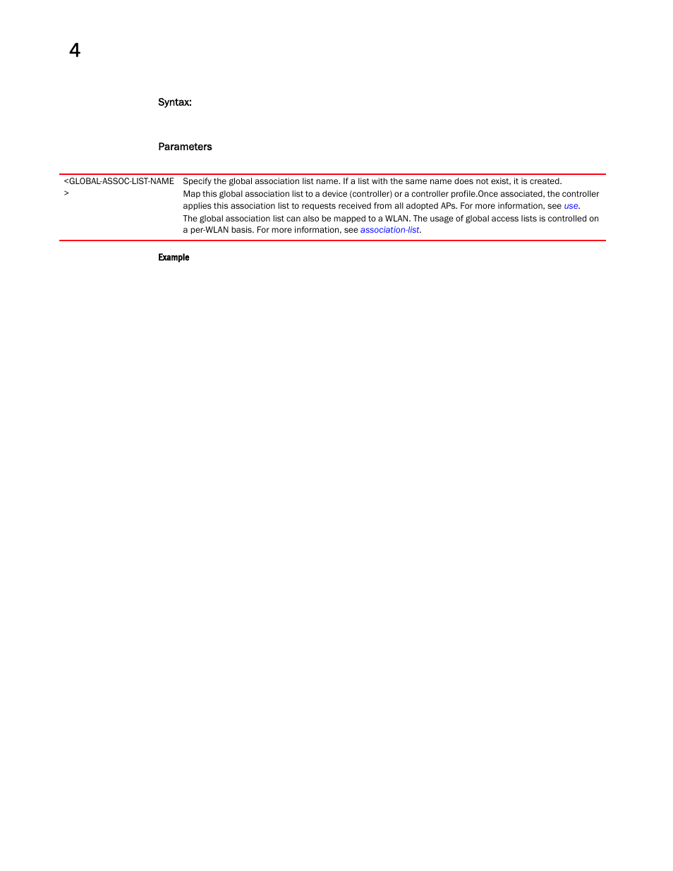 Brocade Mobility RFS Controller CLI Reference Guide (Supporting software release 5.5.0.0 and later) User Manual | Page 264 / 1355