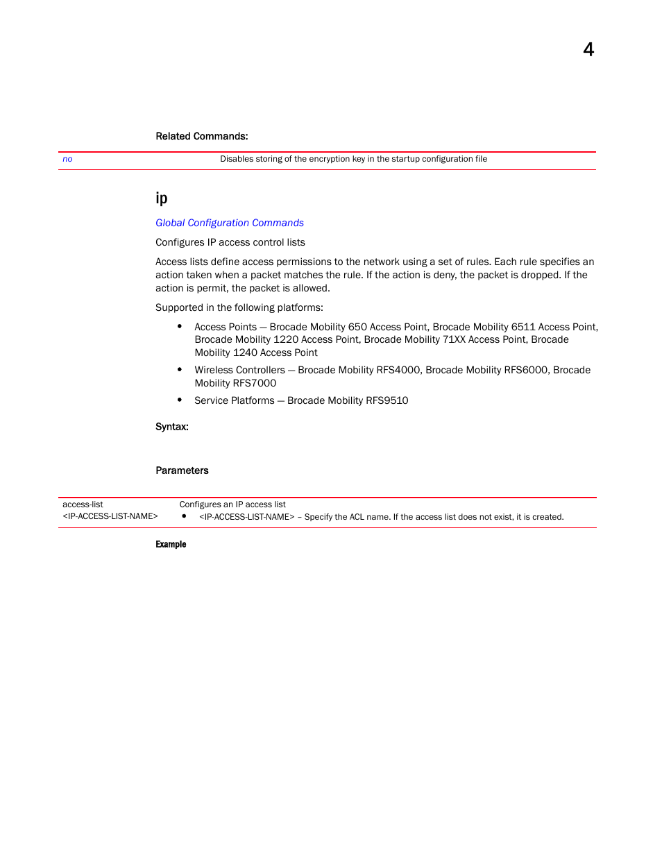 Brocade Mobility RFS Controller CLI Reference Guide (Supporting software release 5.5.0.0 and later) User Manual | Page 267 / 1355