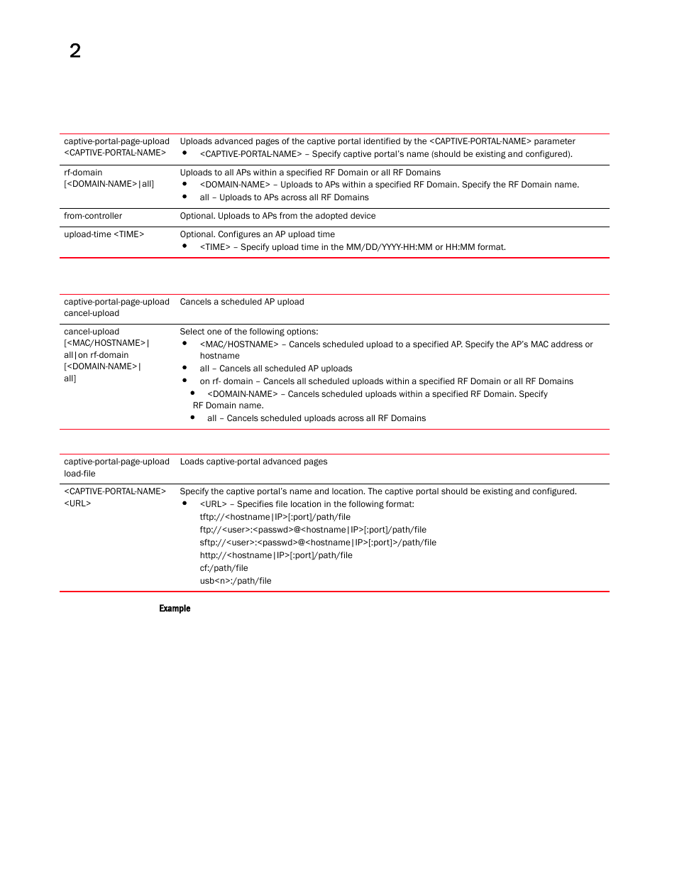 Brocade Mobility RFS Controller CLI Reference Guide (Supporting software release 5.5.0.0 and later) User Manual | Page 36 / 1355