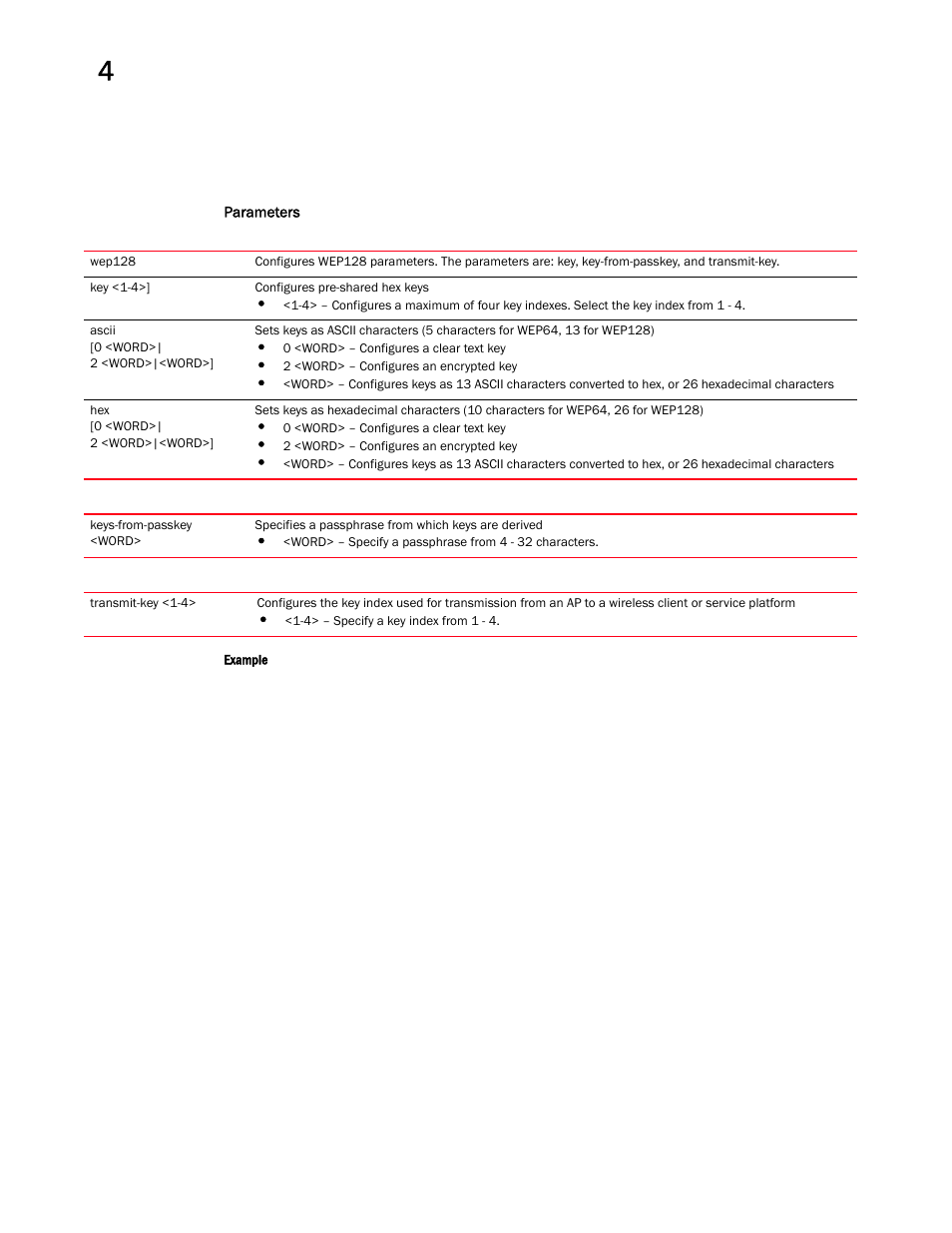 Brocade Mobility RFS Controller CLI Reference Guide (Supporting software release 5.5.0.0 and later) User Manual | Page 376 / 1355