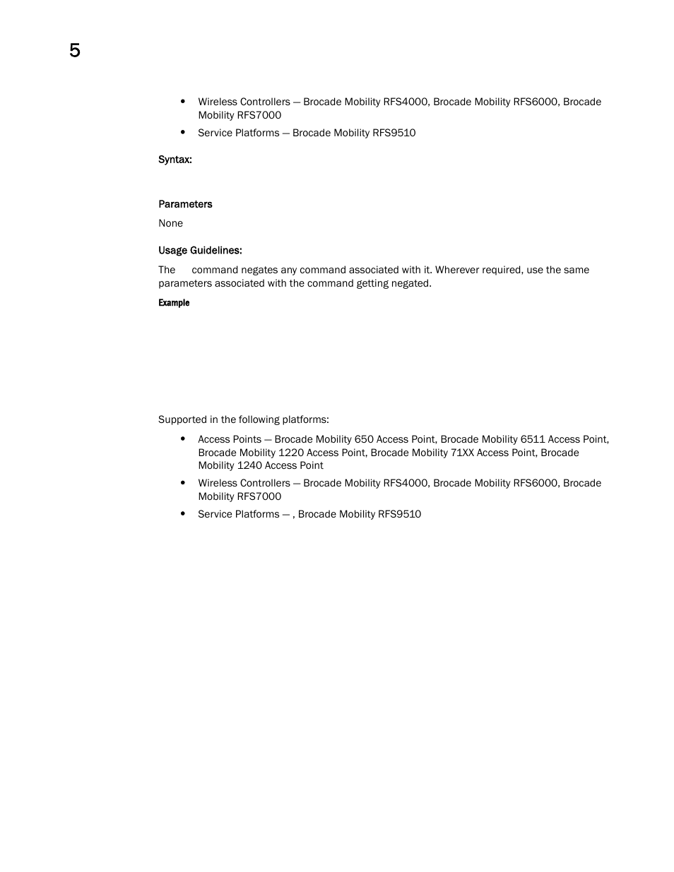 Brocade Mobility RFS Controller CLI Reference Guide (Supporting software release 5.5.0.0 and later) User Manual | Page 407 / 1355