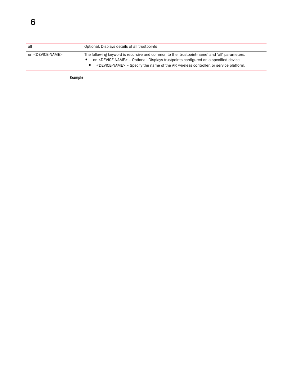 Brocade Mobility RFS Controller CLI Reference Guide (Supporting software release 5.5.0.0 and later) User Manual | Page 466 / 1355