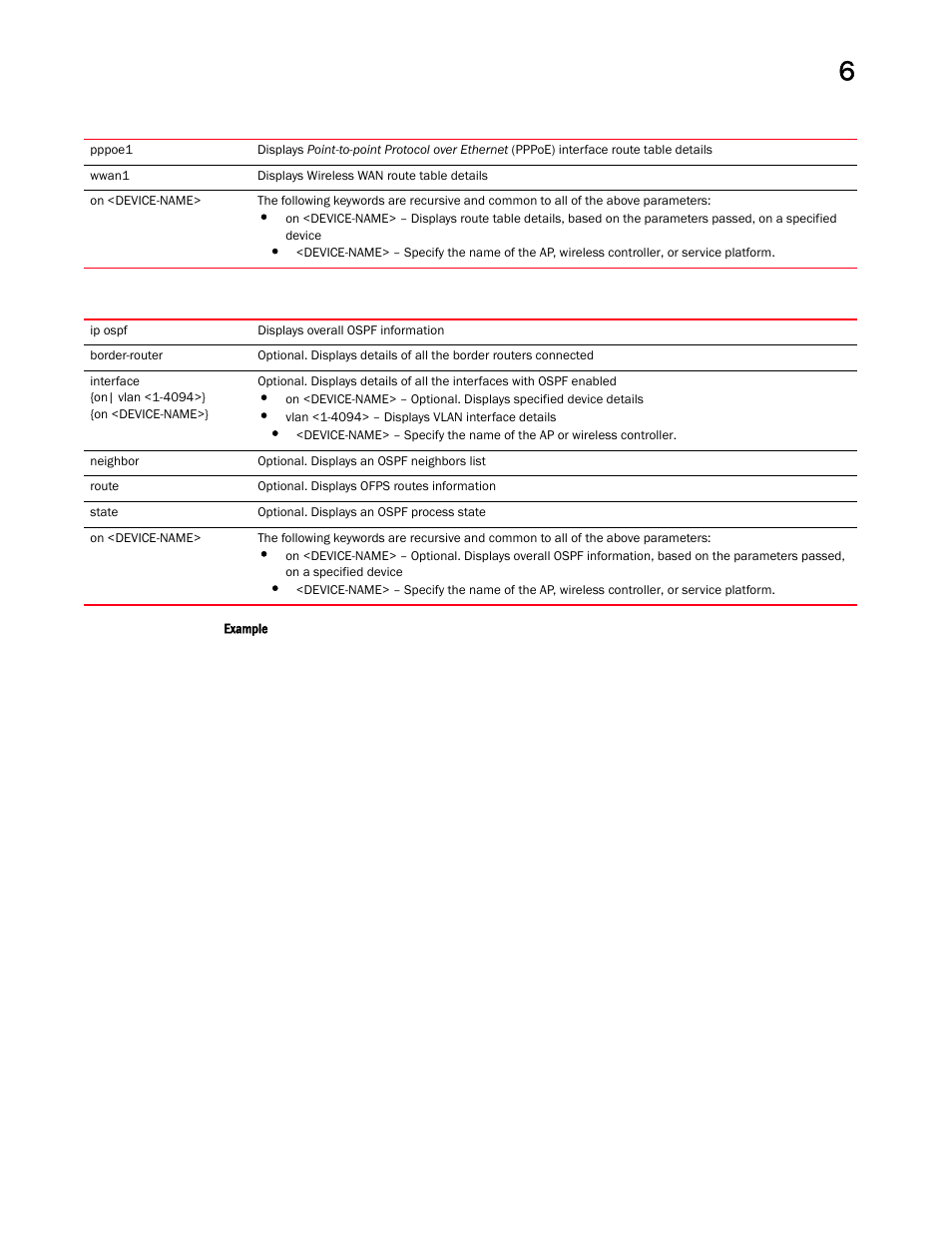 Brocade Mobility RFS Controller CLI Reference Guide (Supporting software release 5.5.0.0 and later) User Manual | Page 489 / 1355