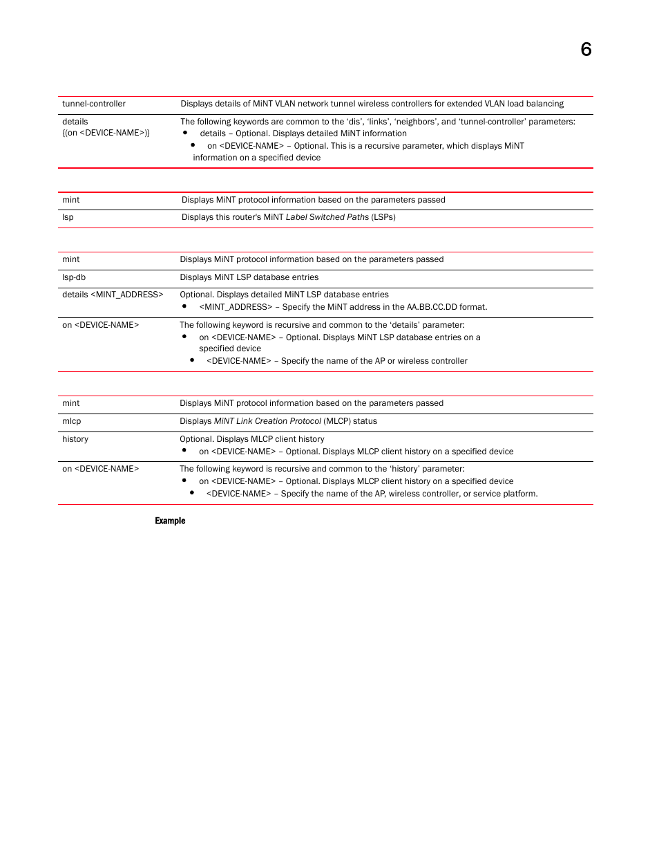 Brocade Mobility RFS Controller CLI Reference Guide (Supporting software release 5.5.0.0 and later) User Manual | Page 505 / 1355