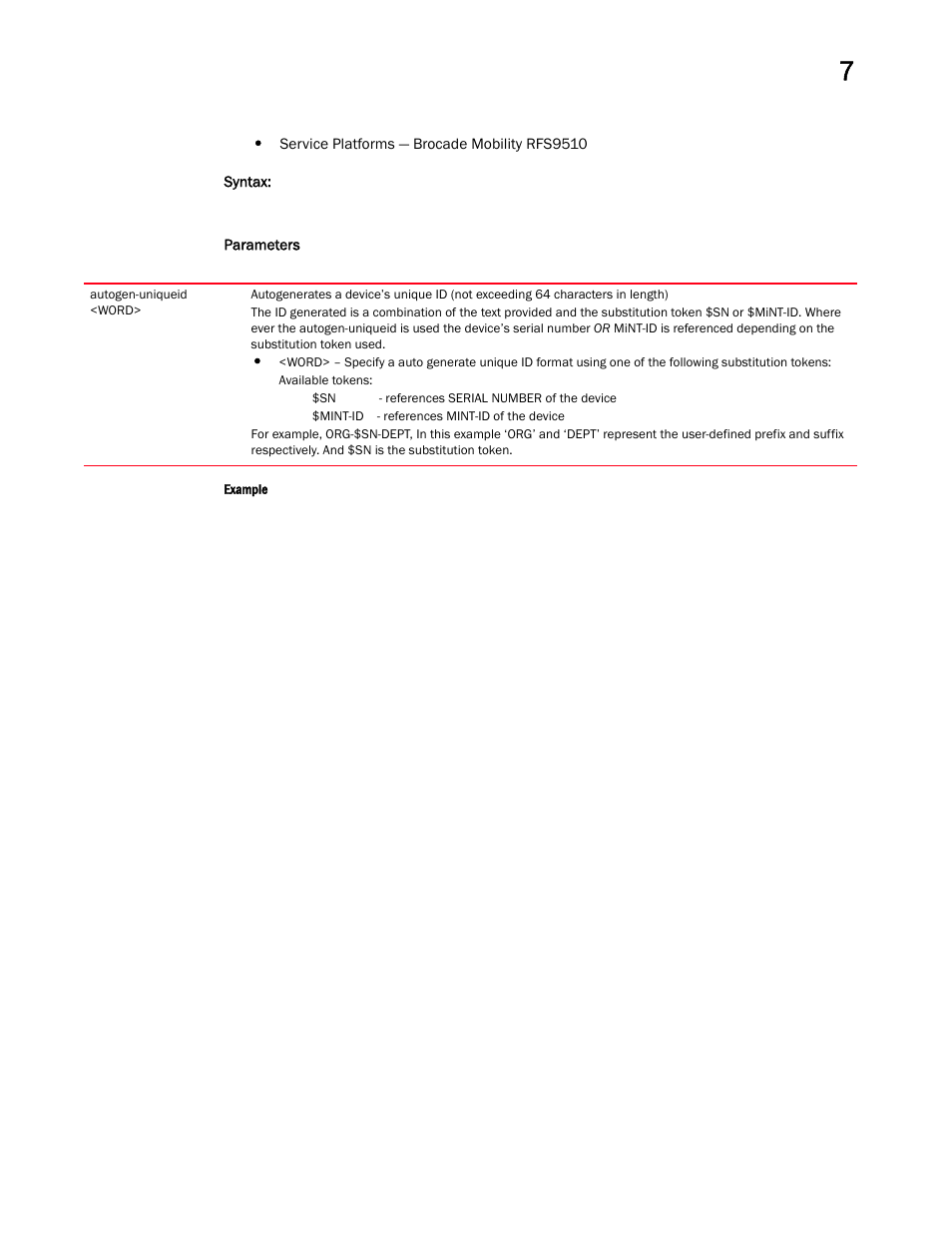 Brocade Mobility RFS Controller CLI Reference Guide (Supporting software release 5.5.0.0 and later) User Manual | Page 568 / 1355