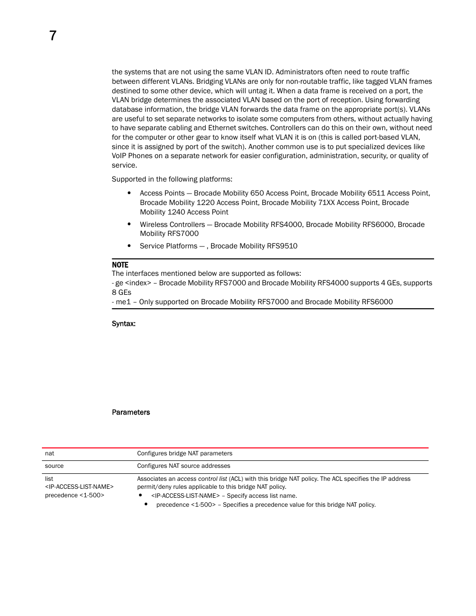 Brocade Mobility RFS Controller CLI Reference Guide (Supporting software release 5.5.0.0 and later) User Manual | Page 571 / 1355