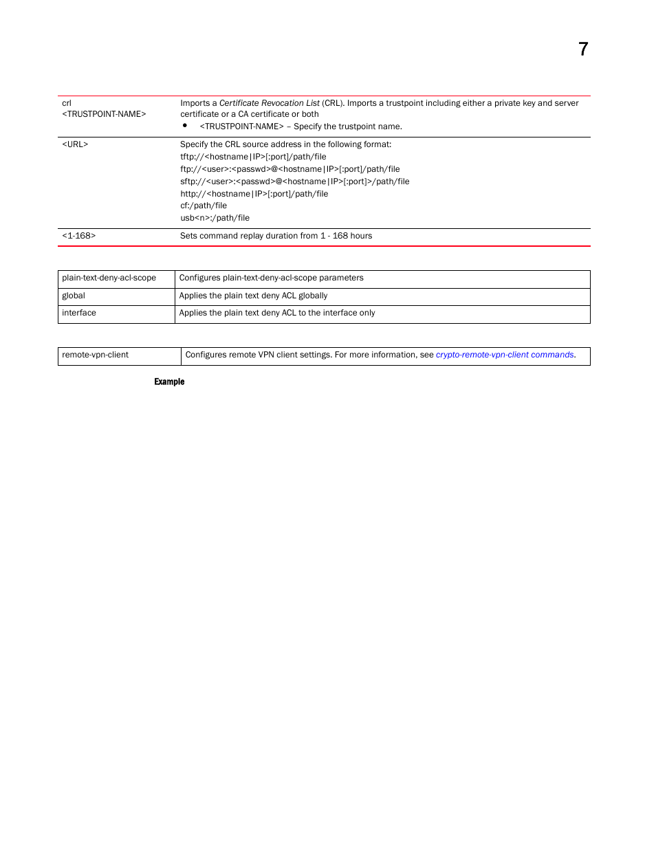 Brocade Mobility RFS Controller CLI Reference Guide (Supporting software release 5.5.0.0 and later) User Manual | Page 600 / 1355