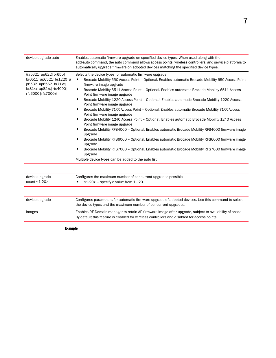 Brocade Mobility RFS Controller CLI Reference Guide (Supporting software release 5.5.0.0 and later) User Manual | Page 646 / 1355