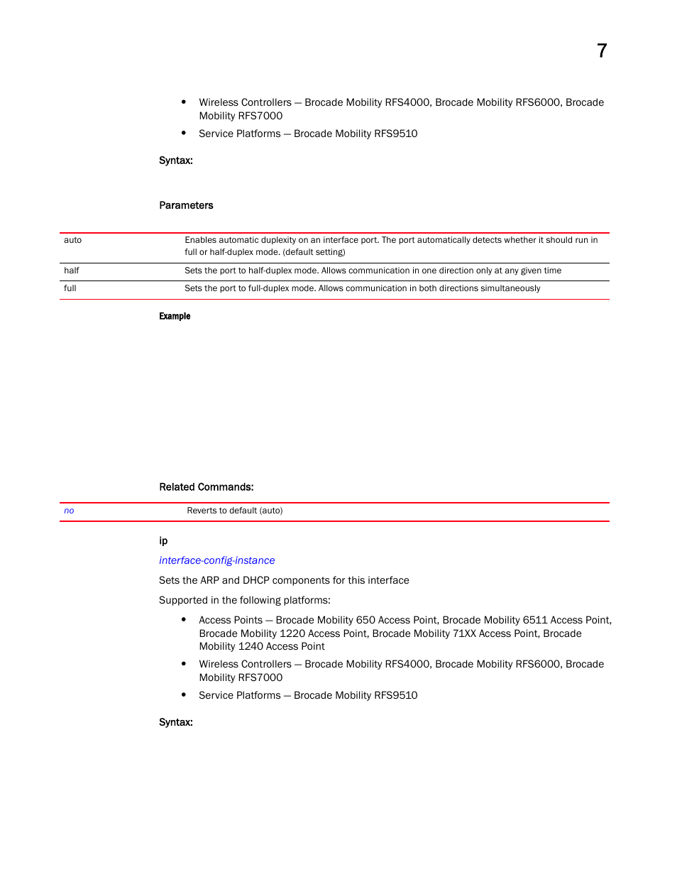 Brocade Mobility RFS Controller CLI Reference Guide (Supporting software release 5.5.0.0 and later) User Manual | Page 676 / 1355