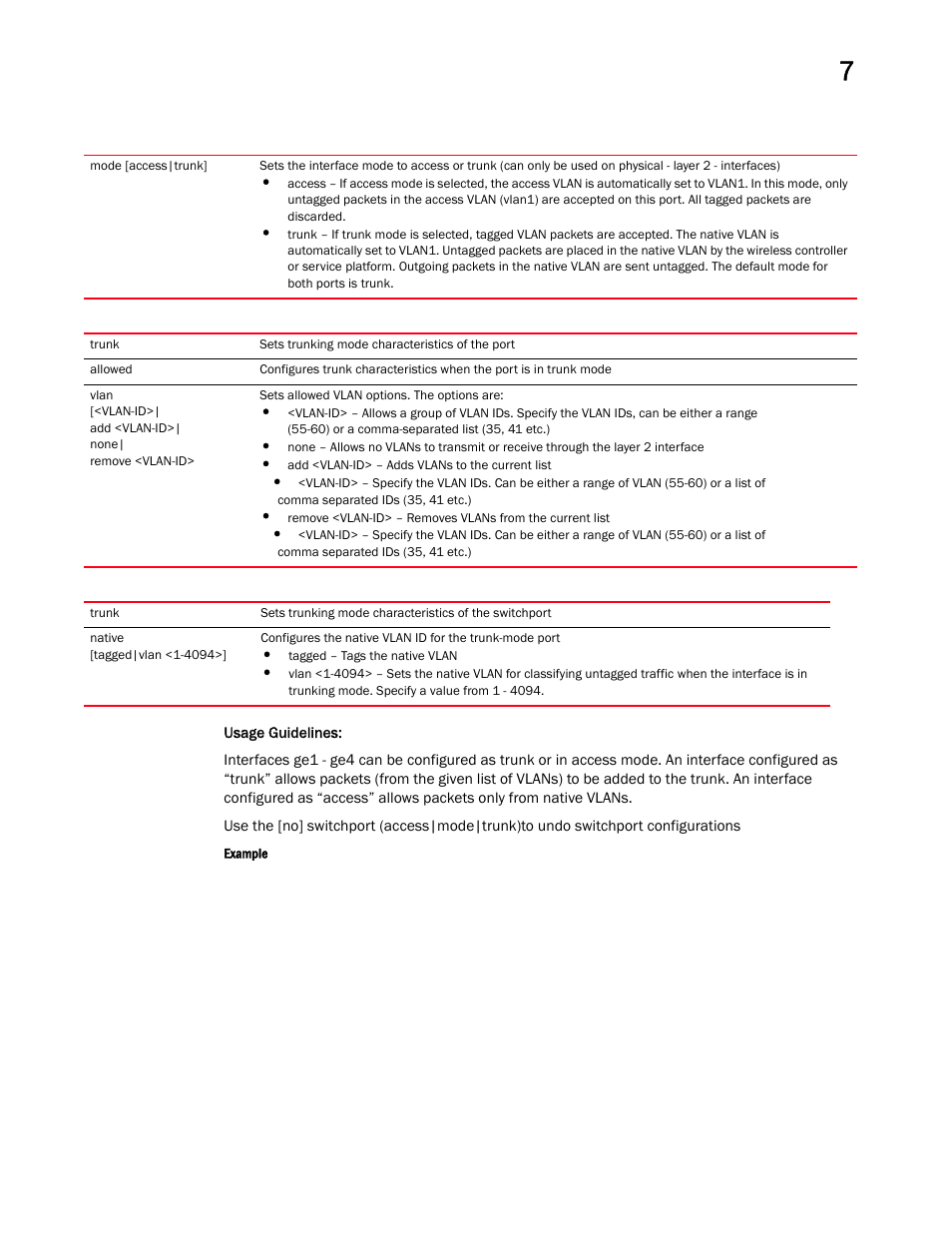 Brocade Mobility RFS Controller CLI Reference Guide (Supporting software release 5.5.0.0 and later) User Manual | Page 686 / 1355