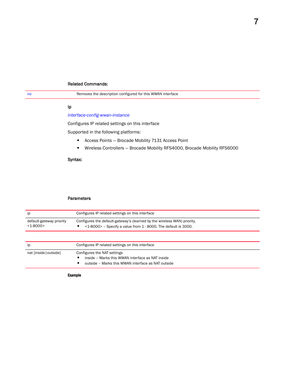 Brocade Mobility RFS Controller CLI Reference Guide (Supporting software release 5.5.0.0 and later) User Manual | Page 750 / 1355