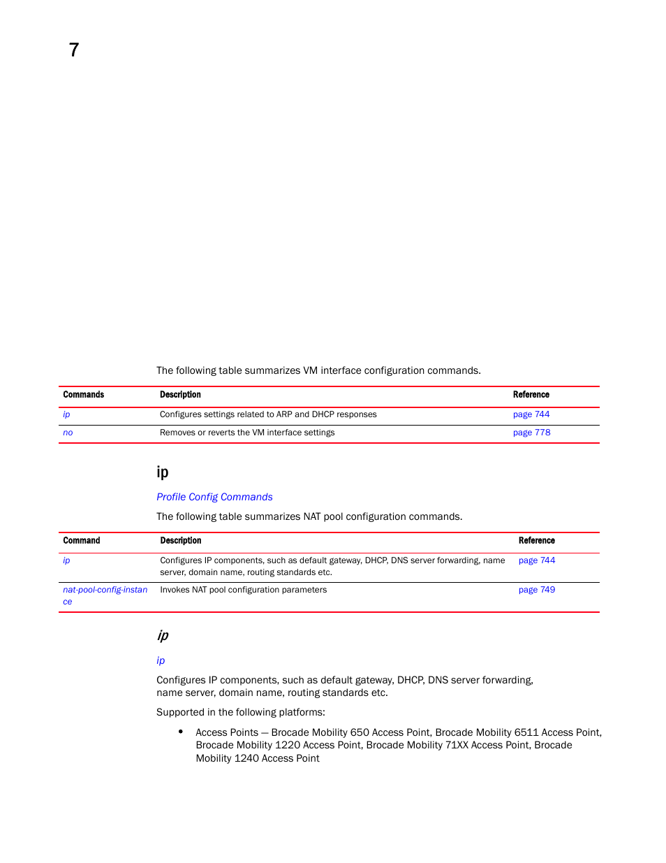 Brocade Mobility RFS Controller CLI Reference Guide (Supporting software release 5.5.0.0 and later) User Manual | Page 757 / 1355