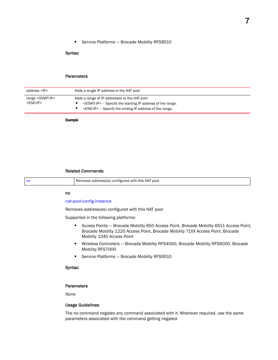 Brocade Mobility RFS Controller CLI Reference Guide (Supporting software release 5.5.0.0 and later) User Manual | Page 764 / 1355