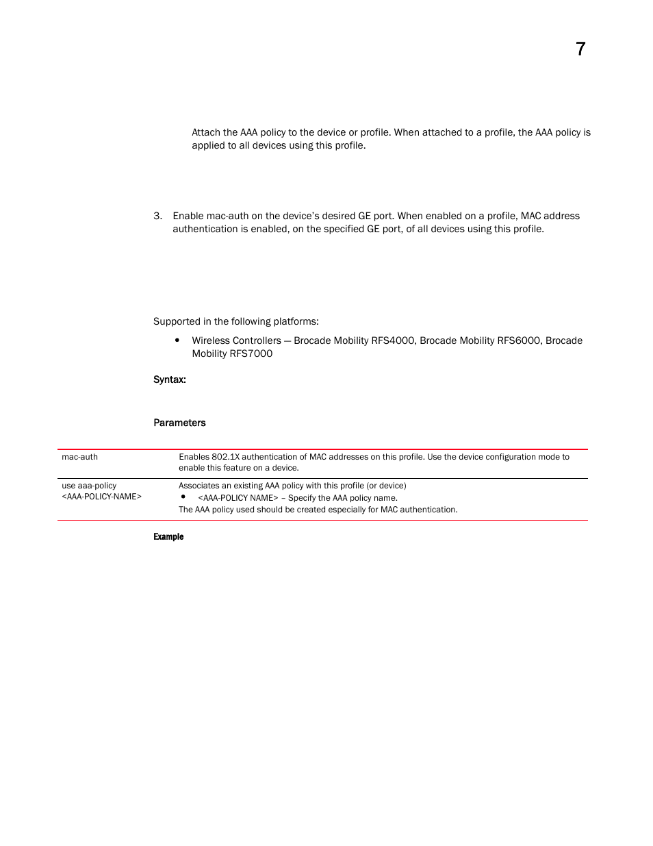 Brocade Mobility RFS Controller CLI Reference Guide (Supporting software release 5.5.0.0 and later) User Manual | Page 780 / 1355