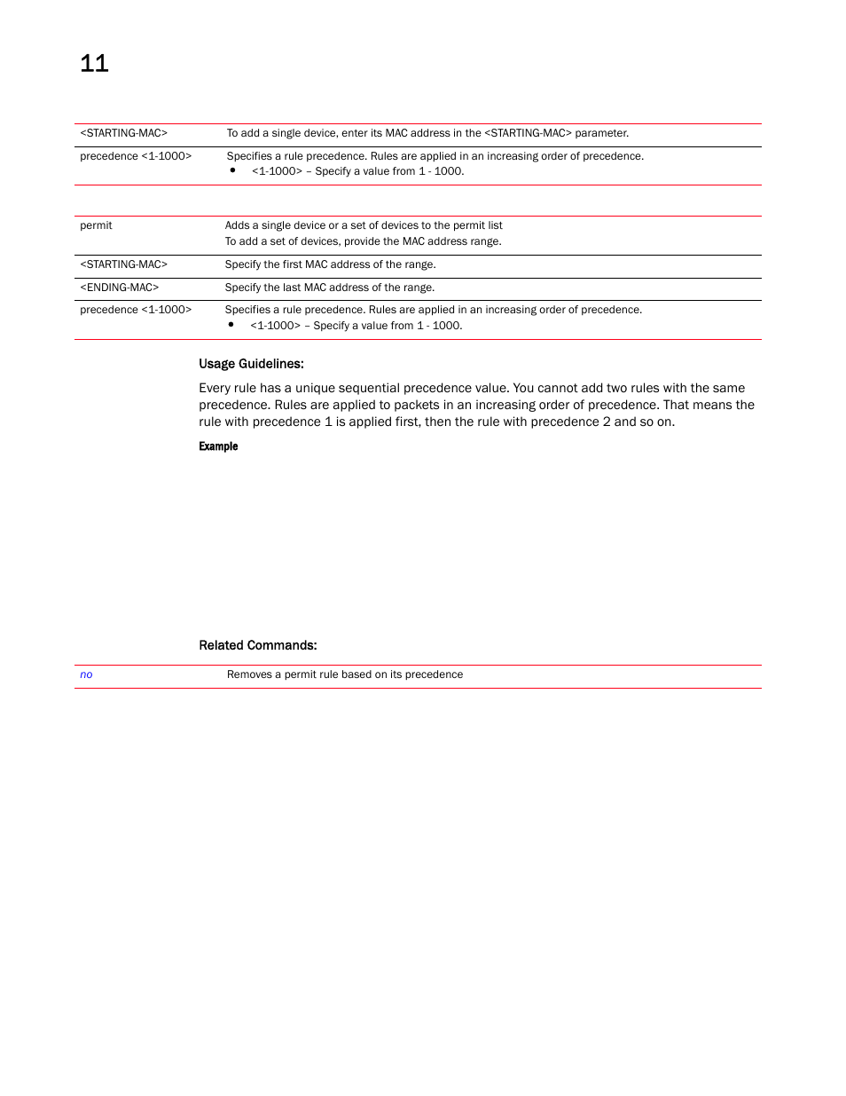 Brocade Mobility RFS Controller CLI Reference Guide (Supporting software release 5.5.0.0 and later) User Manual | Page 902 / 1355