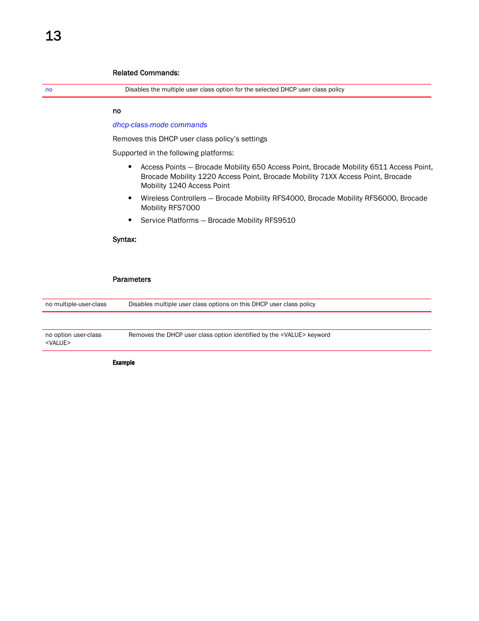 Brocade Mobility RFS Controller CLI Reference Guide (Supporting software release 5.5.0.0 and later) User Manual | Page 945 / 1355