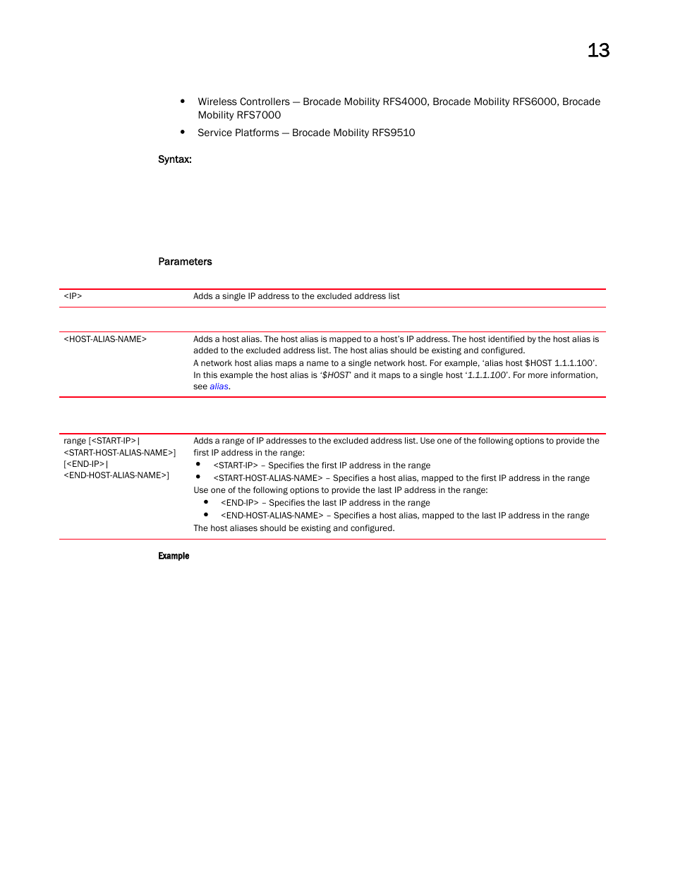 Brocade Mobility RFS Controller CLI Reference Guide (Supporting software release 5.5.0.0 and later) User Manual | Page 956 / 1355