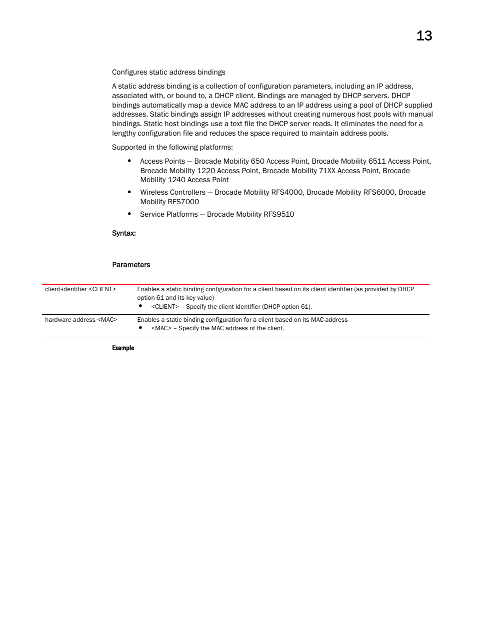 Brocade Mobility RFS Controller CLI Reference Guide (Supporting software release 5.5.0.0 and later) User Manual | Page 970 / 1355