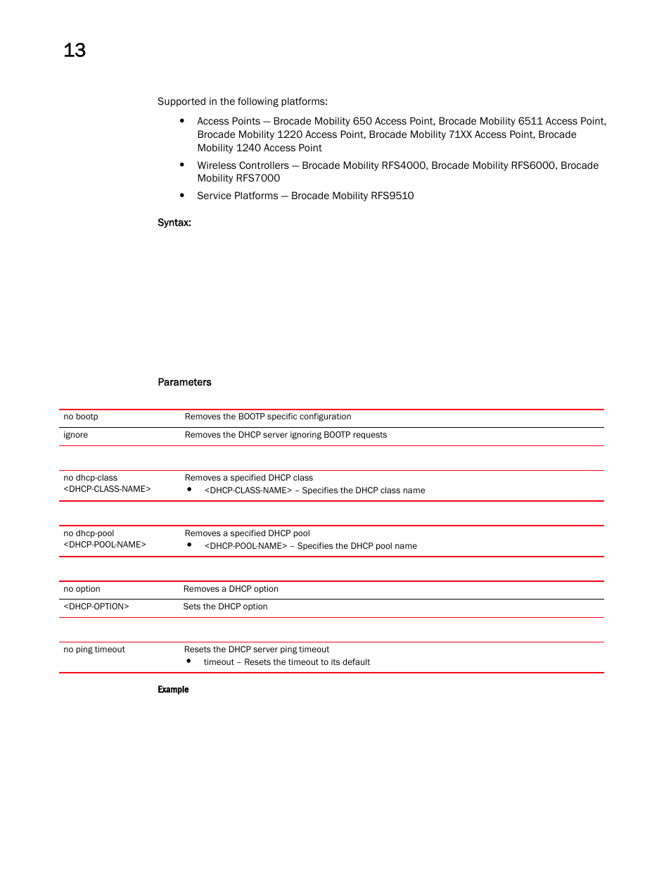 Brocade Mobility RFS Controller CLI Reference Guide (Supporting software release 5.5.0.0 and later) User Manual | Page 985 / 1355