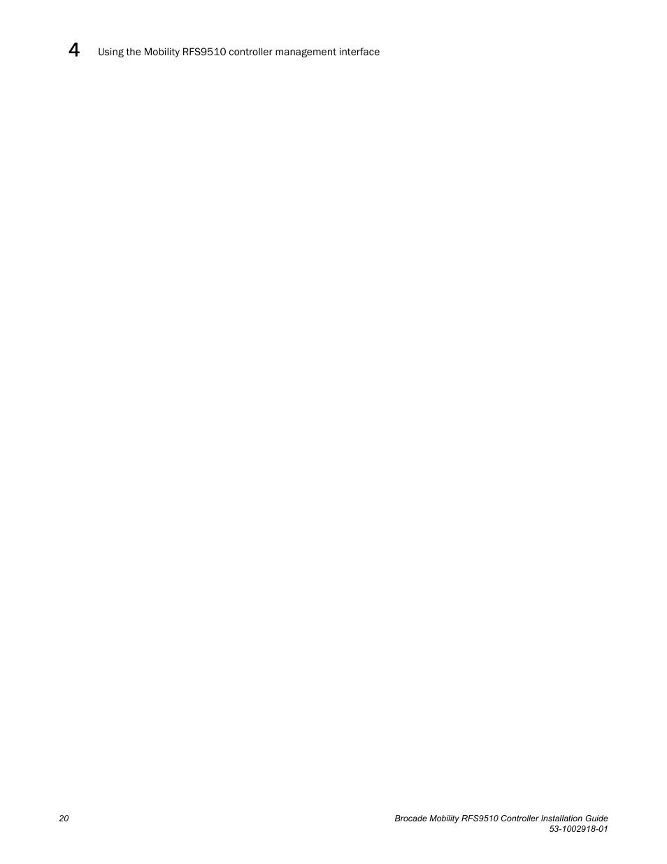 Brocade Mobility RFS9510 Controller Installation Guide User Manual | Page 24 / 27