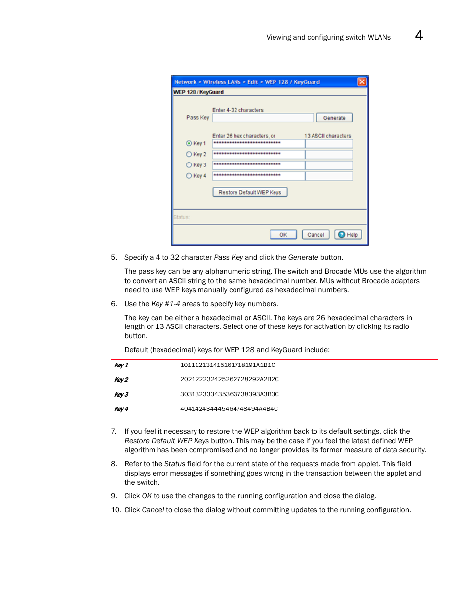 Brocade Mobility RFS7000-GR Controller System Reference Guide (Supporting software release 4.1.0.0-040GR and later) User Manual | Page 141 / 556